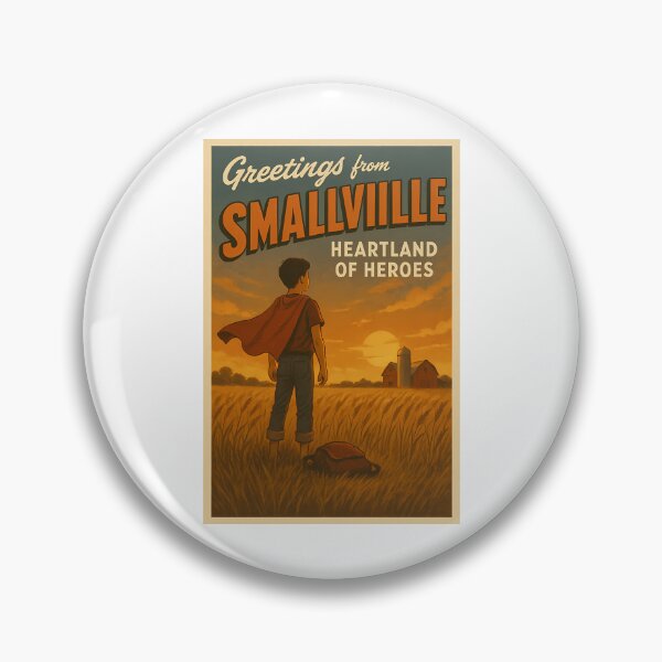 Item preview, Greetings From Smallville  Heartland Of Heroes designed and sold by noble-soda.