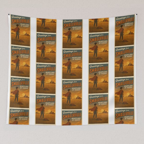 Item preview, Greetings From Smallville  Heartland Of Heroes designed and sold by noble-soda.