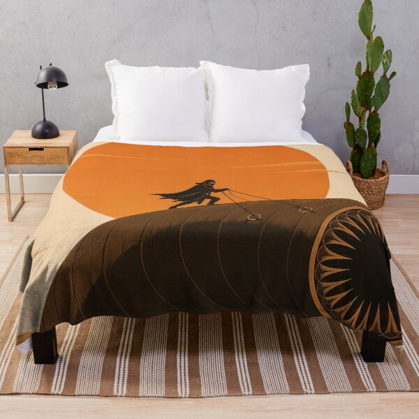 Item preview, Dune: Ride with sandworm and quote Fear is the mind killer designed and sold by Olena Du.