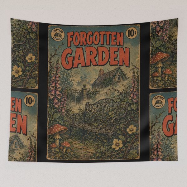 Item preview, Dark Cottagecore Forgotten Garden designed and sold by bapupa.