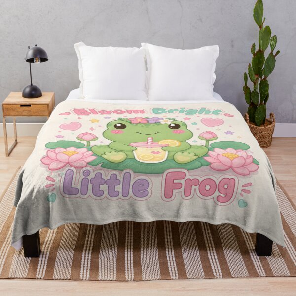 Item preview, Bloom Bright Little Frog designed and sold by QuixoticDigital.