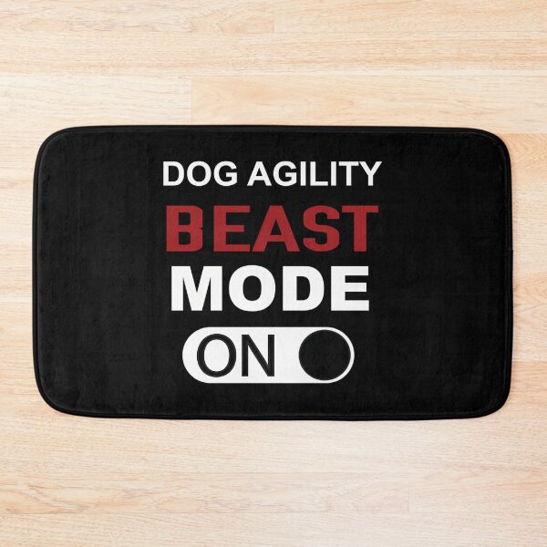 Item preview, Dog Agility Beast Mode On Funny Agility Dog Dogs designed and sold by anasof-iaappe.