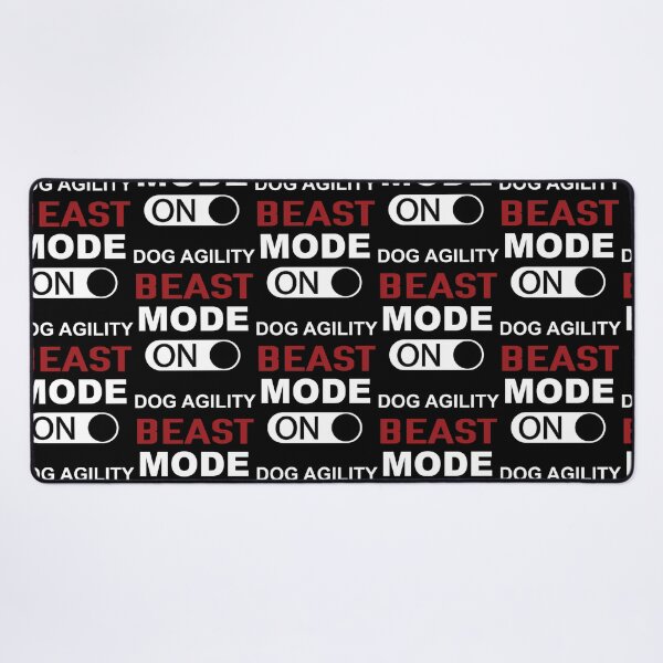 Item preview, Dog Agility Beast Mode On Funny Agility Dog Dogs designed and sold by anasof-iaappe.