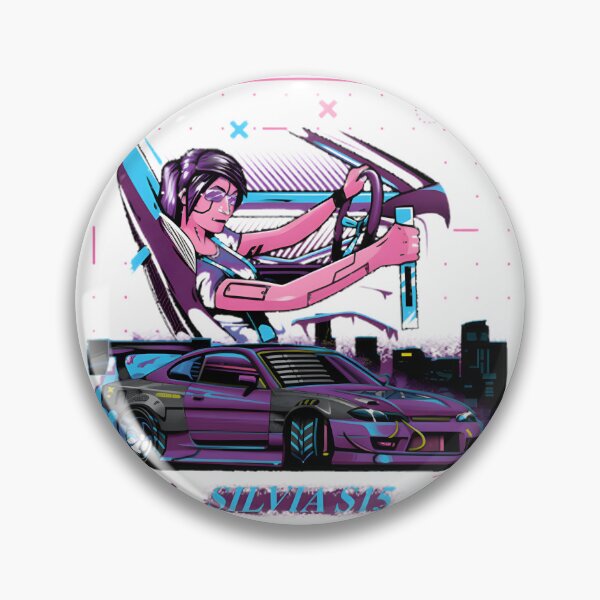 Item preview, Jdm Silhouette: Silvia S Car Art | ⭐⭐⭐⭐⭐ designed and sold by HoLeeDigui.