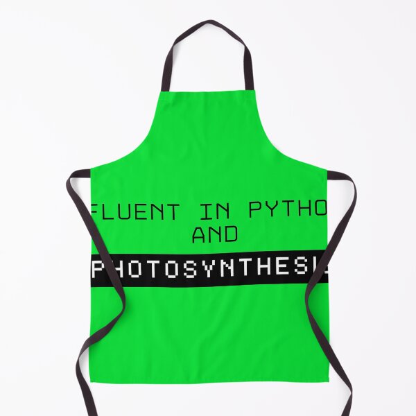 Item preview, Fluent in Python and photosynthesis designed and sold by Maryna Kuzmenko.