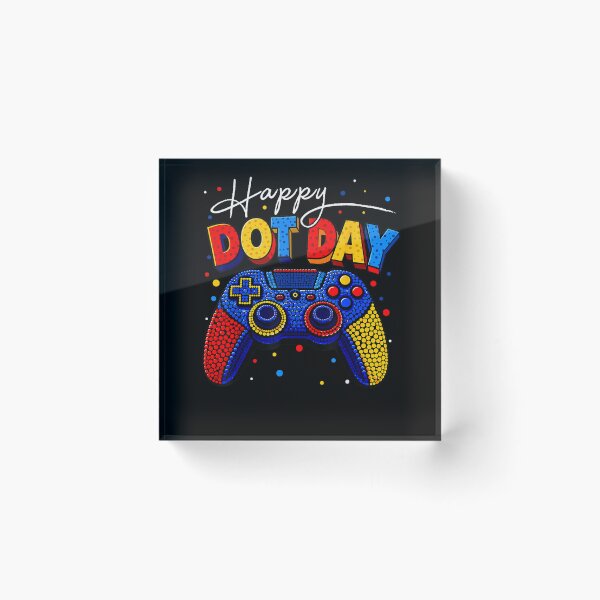 Item preview, Happy Dot Day Shirts for Boys Gamer Polka Dot 2026 designed and sold by ArtByimamS.
