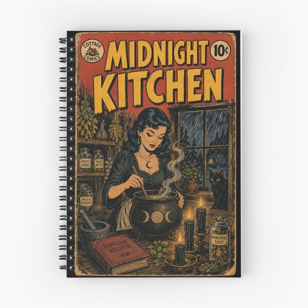 Item preview, Gothic Cottagecore Candlelit Kitchen designed and sold by bapupa.
