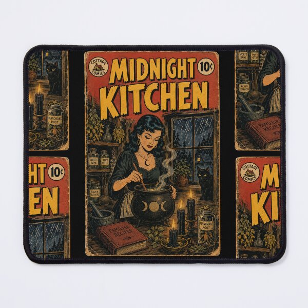 Item preview, Gothic Cottagecore Candlelit Kitchen designed and sold by bapupa.