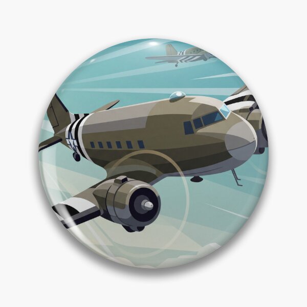 Item preview, Douglas C-47 Skytrain Vector Illustration designed and sold by Airpower Art.