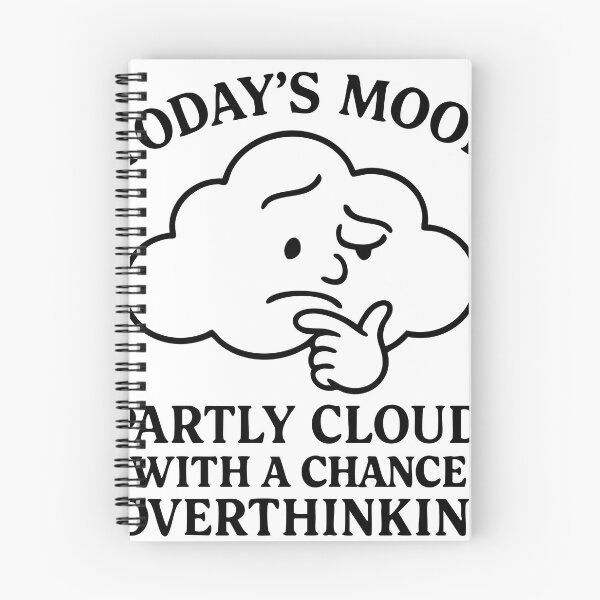 Item preview, Thinking Cloud Pondering Face Minimal Cartoon designed and sold by Stayfrostybro.
