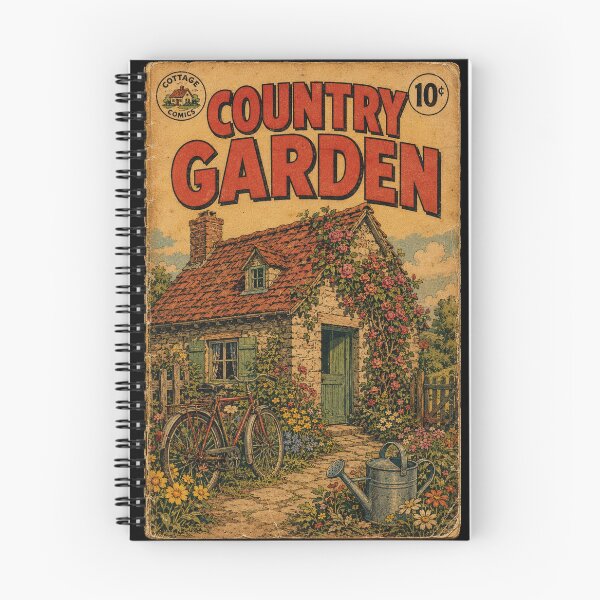 Item preview, Vintage Cottagecore Garden Cottage designed and sold by bapupa.