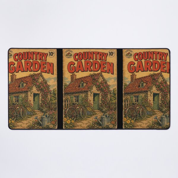 Item preview, Vintage Cottagecore Garden Cottage designed and sold by bapupa.