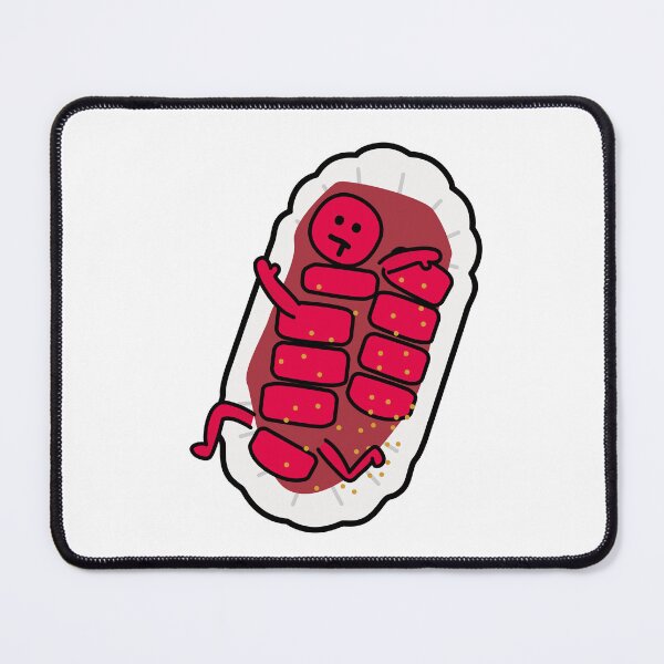 Item preview, Funny Currywurst in Ketchup – Cute Berlin Street Food Character Gift for Food Lovers designed and sold by Wurstlady.