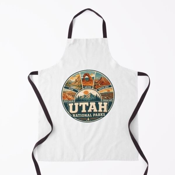 Item preview, Arches Bryce Canyon Zion Capitol Reef Utah National Parks designed and sold by lorna-saway.