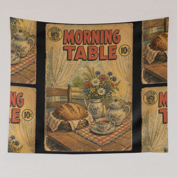 Item preview, Vintage Cottagecore Kitchen Morning designed and sold by bapupa.