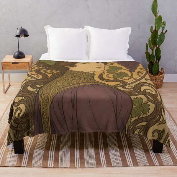 Item preview, Belle Epoque Woman Grapevine Vineyard Panel designed and sold by kuradoshanon.