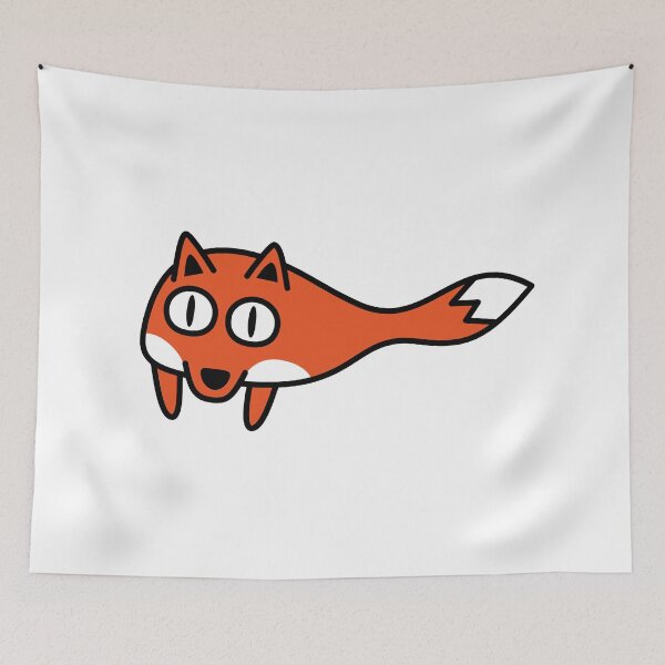 Item preview, Kitsune Fox Spirit – Cute Obake Ghost Japanese Fox Gift designed and sold by Wurstlady.