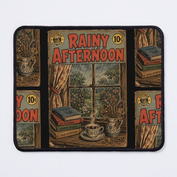 Item preview, Vintage Cottagecore Rainy Window designed and sold by bapupa.