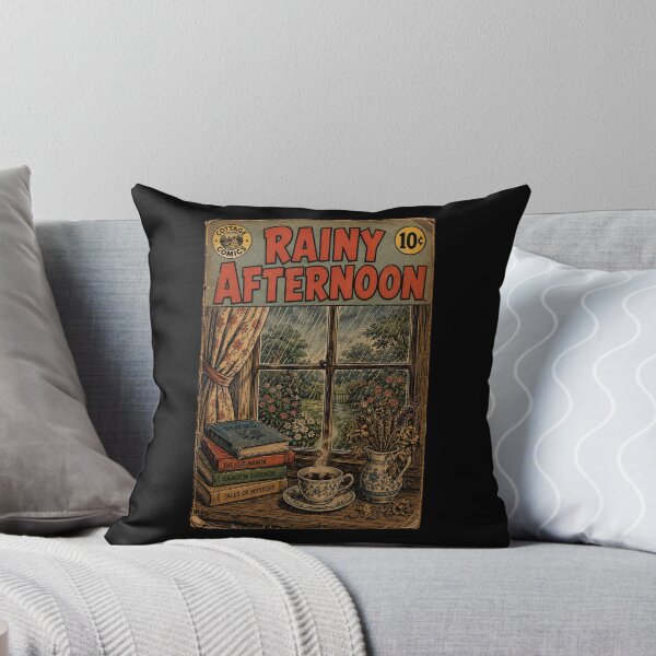 Aperçu de l'œuvre Fenêtre pluvieuse style cottagecore vintage créée et vendue par bapupa.