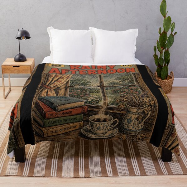 Item preview, Vintage Cottagecore Rainy Window designed and sold by bapupa.