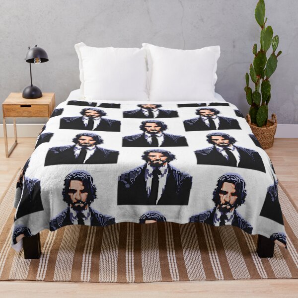Item preview, John Wick Pixel Art designed and sold by danielso-nglay.