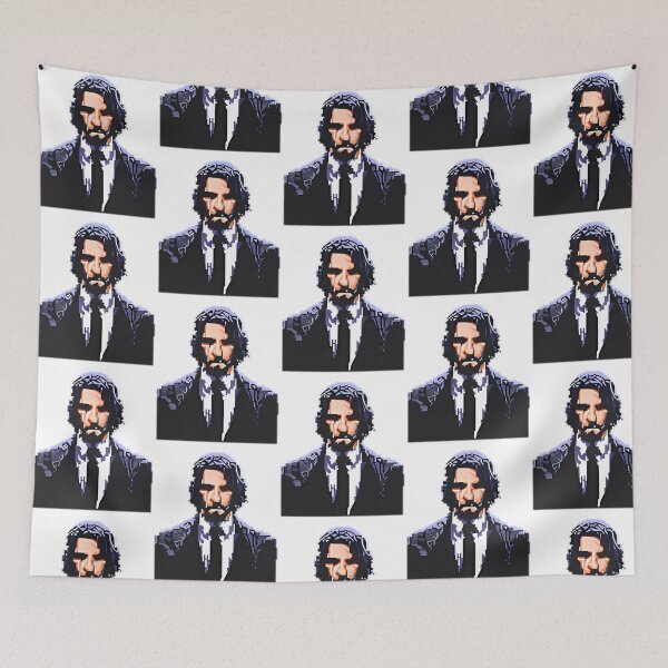 Item preview, John Wick Pixel Art designed and sold by danielso-nglay.