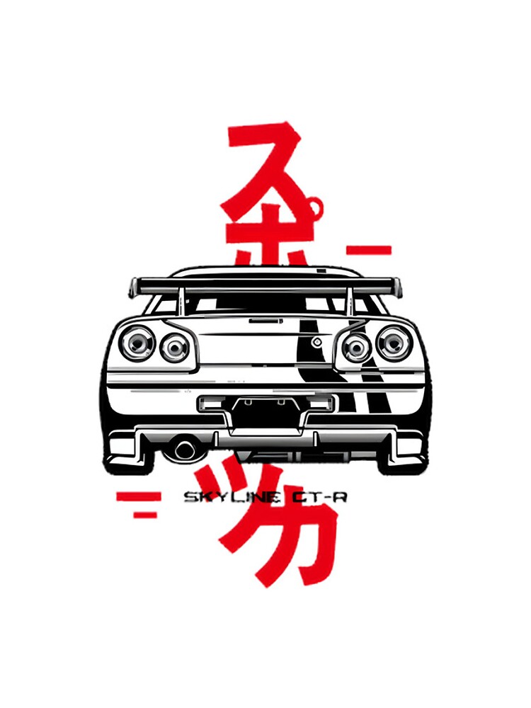 Thumbnail 4 of 4, iPhone Case, Nissan R Rear View Design | Best Gift designed and sold by HoLeeDigui.