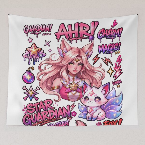 Item preview, League of Legends  Ahri designed and sold by Rama KLK.