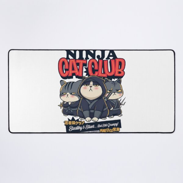 Item preview, Ninja Cat Club – Stealthy & Silent but Still Grumpy designed and sold by WATEKE.