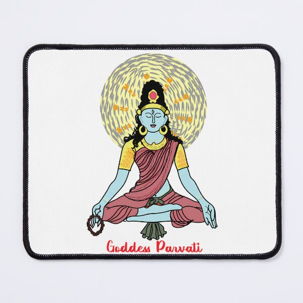 Item preview, Goddess Parvati She Is The Hindu Goddess Of Fertility Love Beauty Harmony Marriage Children And Devoted As Well As Of Divine Strength And Power. designed and sold by keener-kizziex.