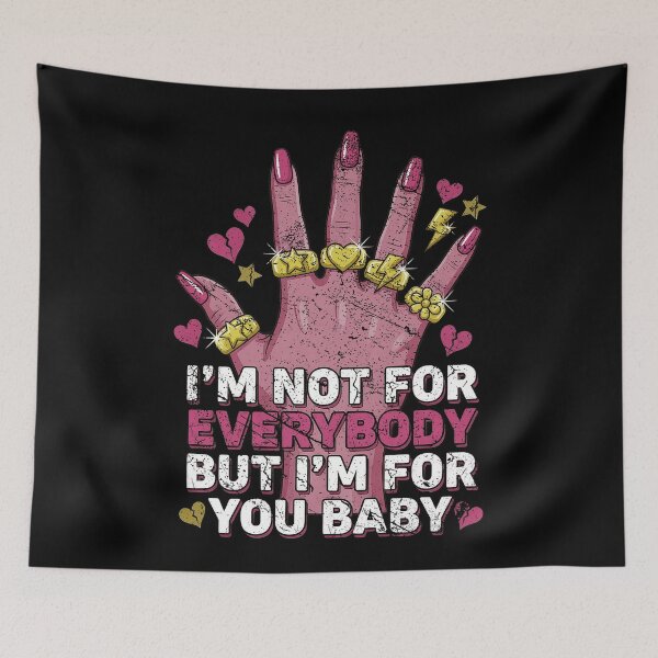 Item preview, Im Not For Everybody But Im For You Baby Vintage Pink Aesthetic designed and sold by TheHellIWontSh.