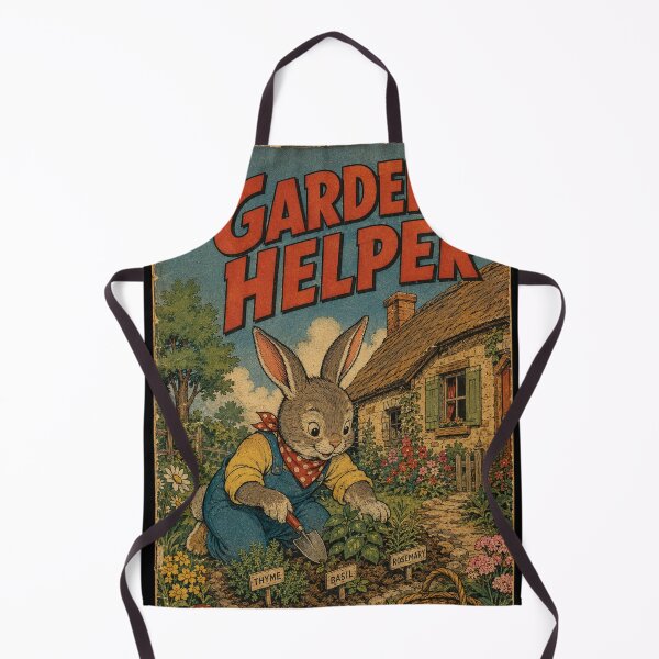 Item preview, Whimsical Cottagecore Rabbit Garden Day designed and sold by bapupa.