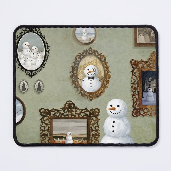 Item preview, There's A Snowman in the Portrait Gallery Tank Top designed and sold by pictoartcrew.