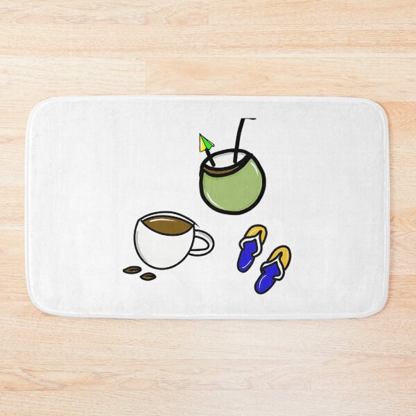 Item preview, Coconut Coffee And Slippers By Rio-Psychedelic designed and sold by gilliland-mies.