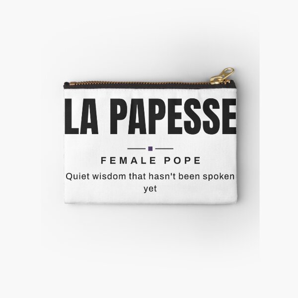 Item preview, The High Priestess — Female Pope | Real Tarot of Marseille designed and sold by VestraDesign.