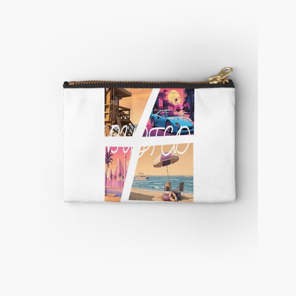 Item preview, Busted Neon Beach Shirt - Retro Miami Crime Game Fan Art Tee - Synthwave Gaming Gift designed and sold by slack-phung.