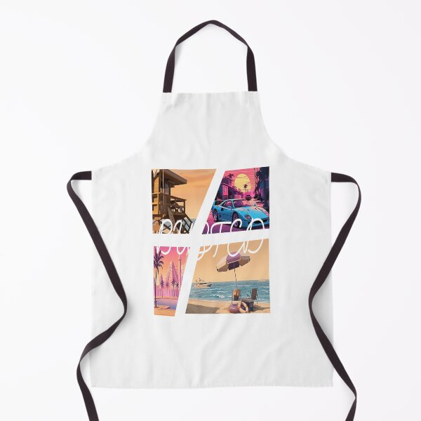 Item preview, Busted Neon Beach Shirt - Retro Miami Crime Game Fan Art Tee - Synthwave Gaming Gift designed and sold by slack-phung.