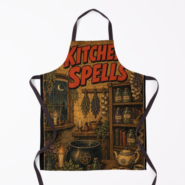 Item preview, Witchy Cottagecore Candlelit Kitchen designed and sold by bapupa.