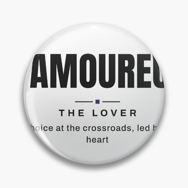 Item preview, The Lover | Real Tarot of Marseille designed and sold by VestraDesign.