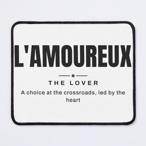 Item preview, The Lover | Real Tarot of Marseille designed and sold by VestraDesign.