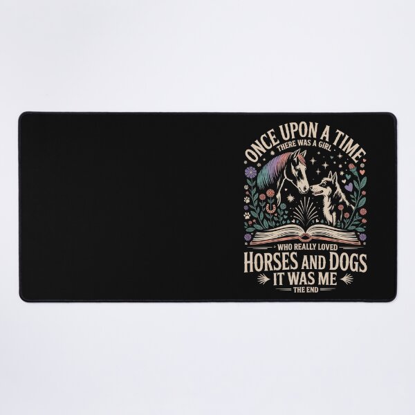 Item preview, Once Upon a Time Girl Who Loved Horses and Dogs designed and sold by jkrphoto.