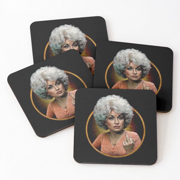 Item preview, Dolly Parton Middle Finger VINTAGE designed and sold by HitohitoMani.