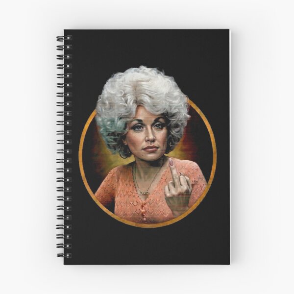 Item preview, Dolly Parton Middle Finger VINTAGE designed and sold by HitohitoMani.