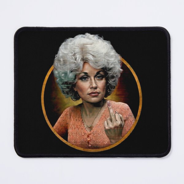 Item preview, Dolly Parton Middle Finger VINTAGE designed and sold by HitohitoMani.