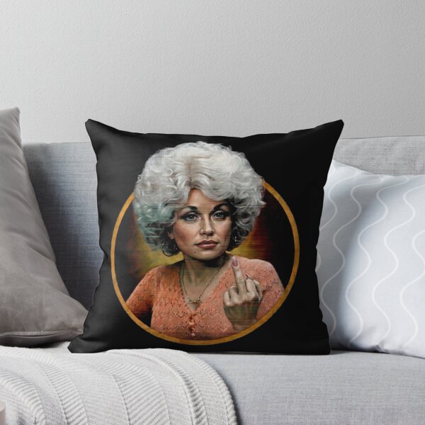 Item preview, Dolly Parton Middle Finger VINTAGE designed and sold by HitohitoMani.