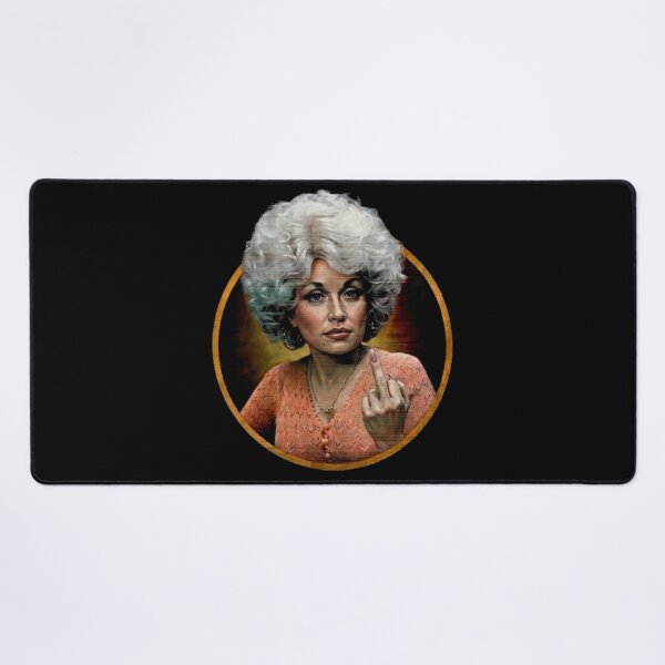 Item preview, Dolly Parton Middle Finger VINTAGE designed and sold by HitohitoMani.
