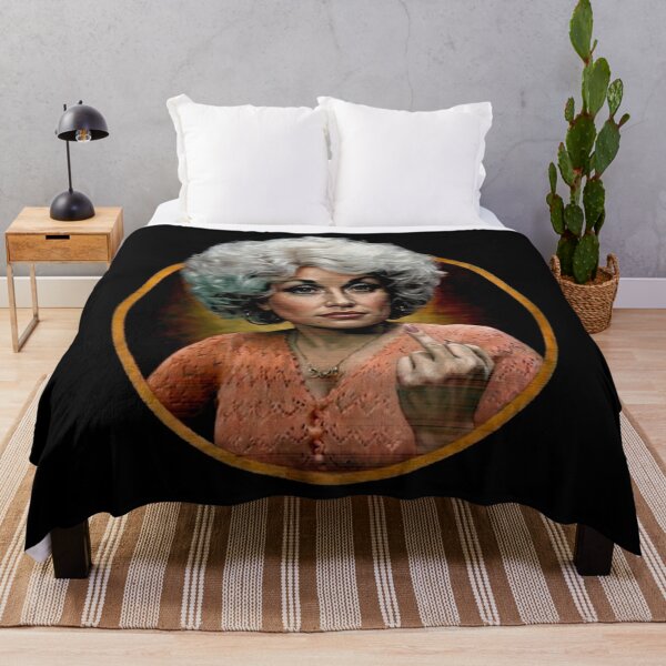 Item preview, Dolly Parton Middle Finger VINTAGE designed and sold by HitohitoMani.