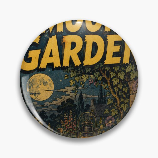 Item preview, Witchy Cottagecore Moonlit Garden designed and sold by bapupa.