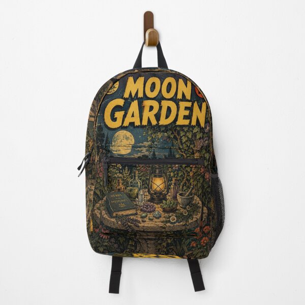Item preview, Witchy Cottagecore Moonlit Garden designed and sold by bapupa.