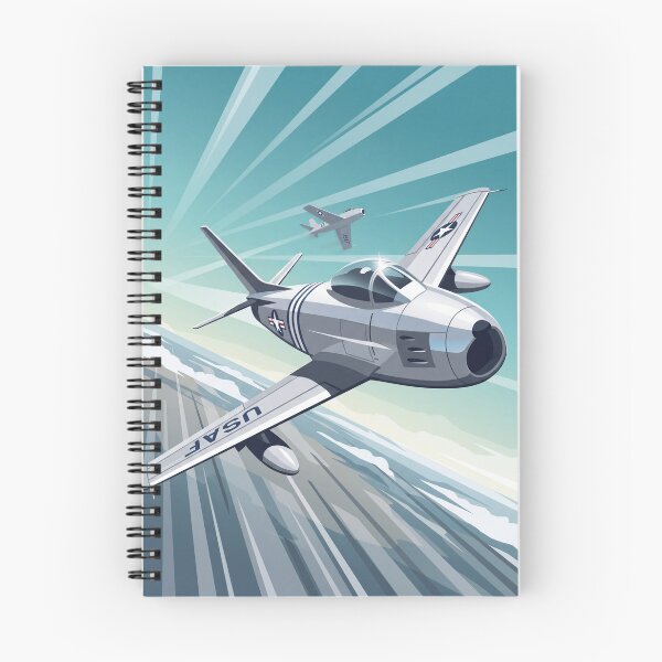 Item preview, F-86 Sabre Jet Banking Illustration designed and sold by Airpower Art.